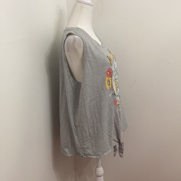 EUC Organic Generation Front Tie Tank Plus Size 2X - Picture 3 of 11